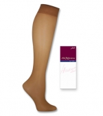 Hanes Silk Reflections Silky Sheer Sandalfoot Knee High